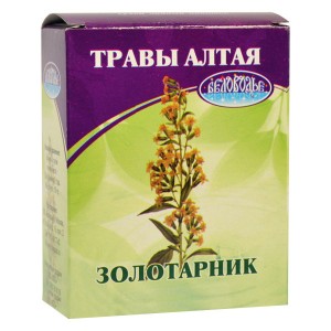 Золотая Розга (золотарник) трава 50г (коробочка) чайный напиток