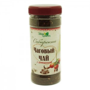 Чай Травы Байкала Чаговый с шиповником (90г)